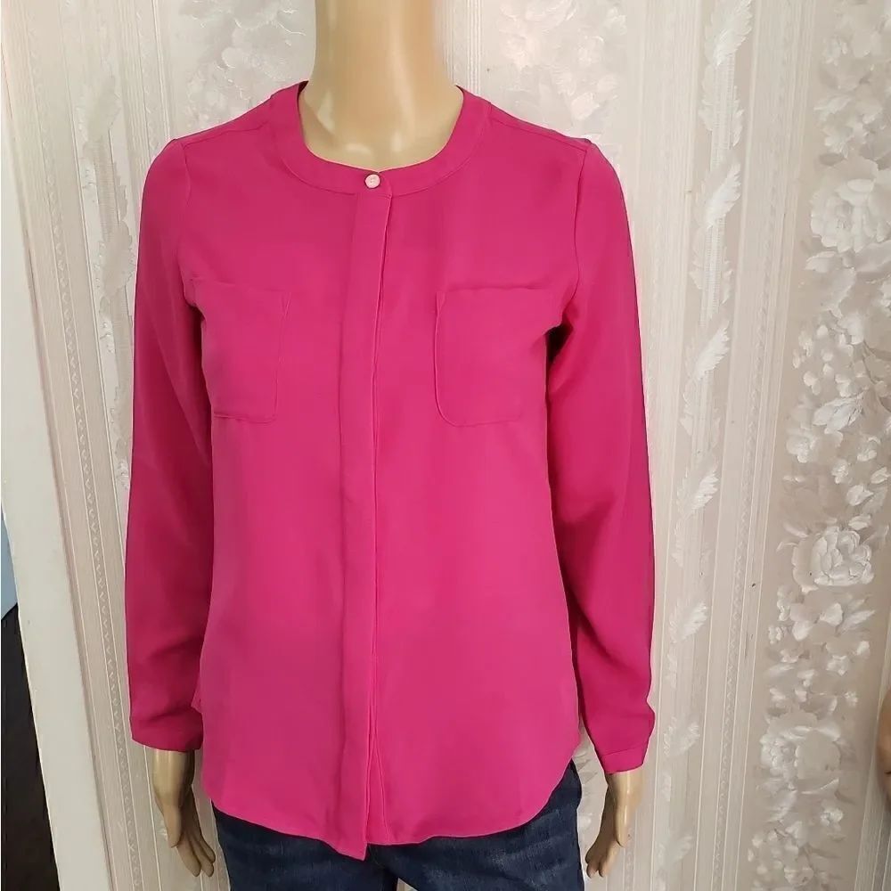 Lands'End Pocket Blouse